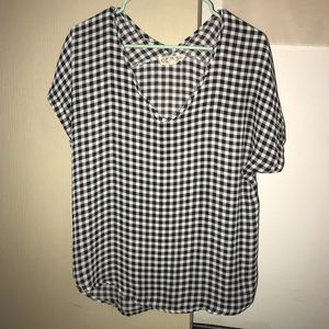Checkered blouse